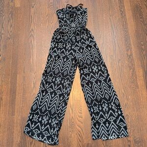 F-21 black/white JUMPSUIT